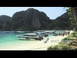 Boats and Tourists at Ton Sai Bay of Phi Phi Don 3348